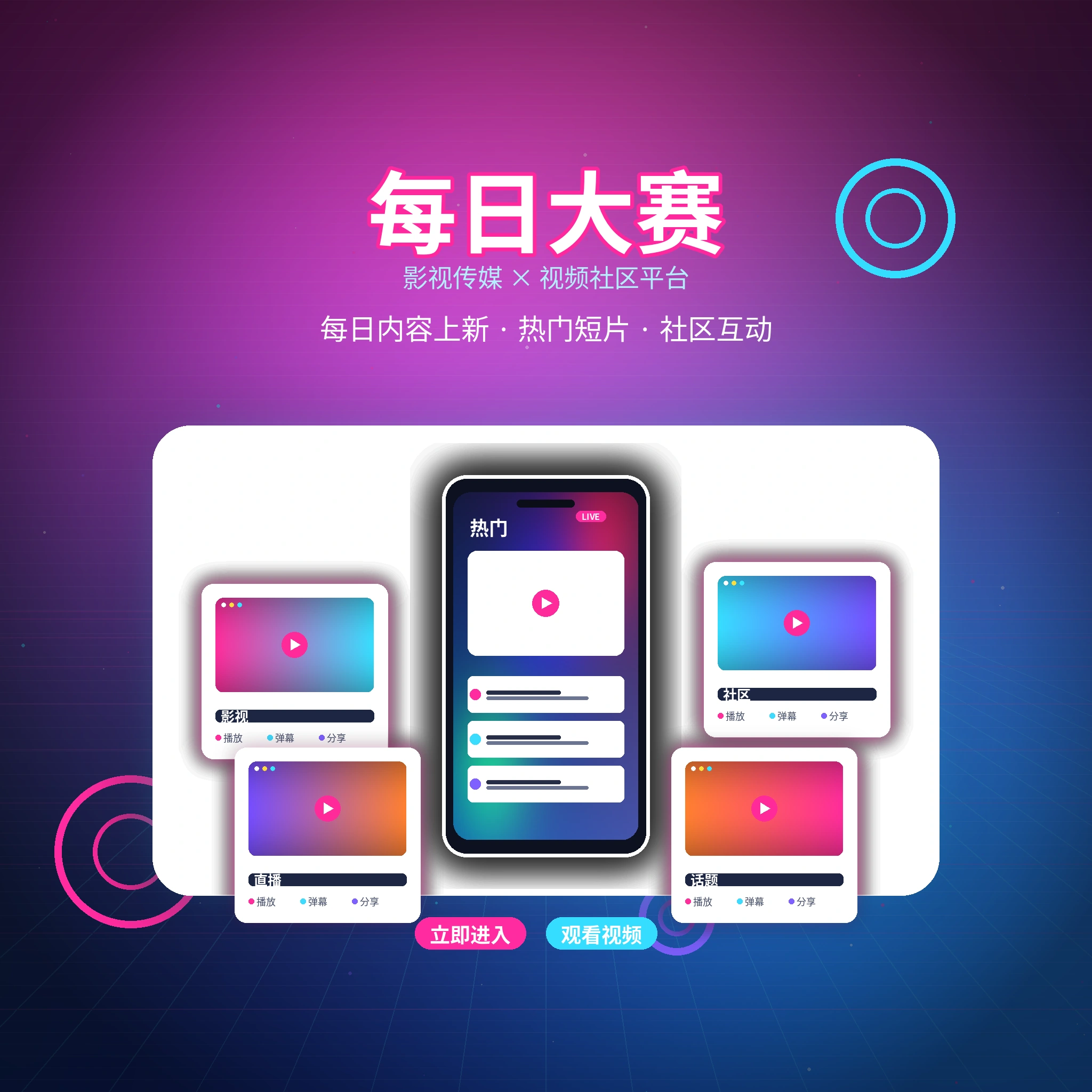 每日大赛关于我们品牌介绍展示